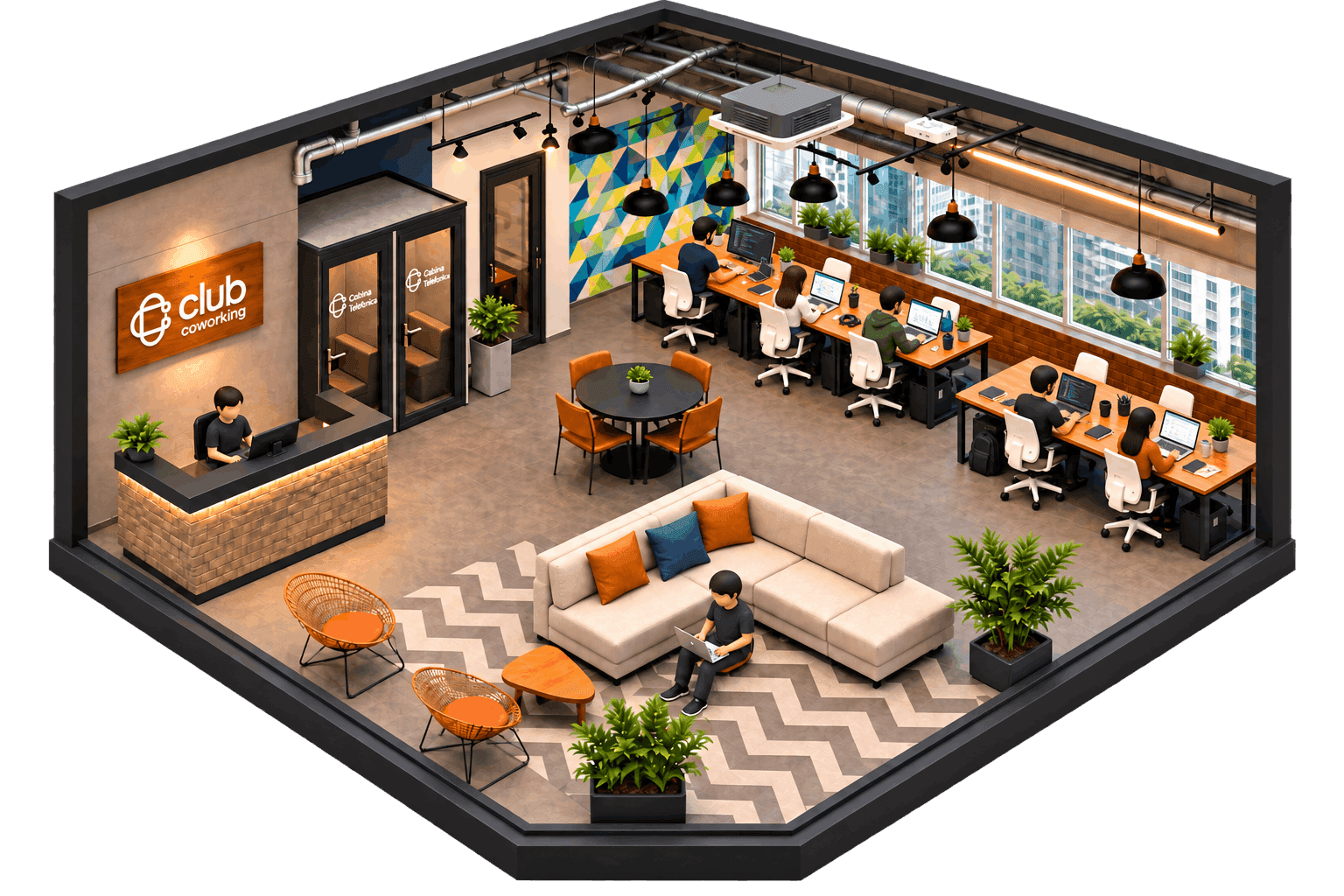 Interior Club Coworking